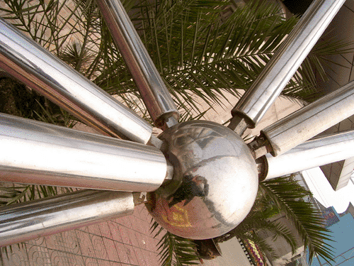 日照不銹鋼螺栓球網架