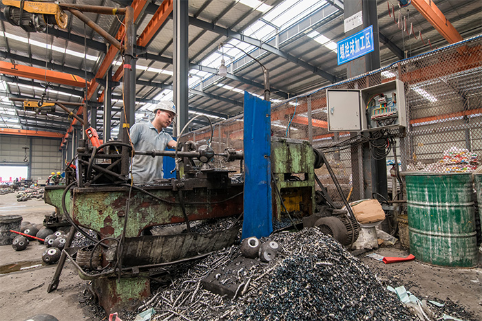 江西網架配件車間