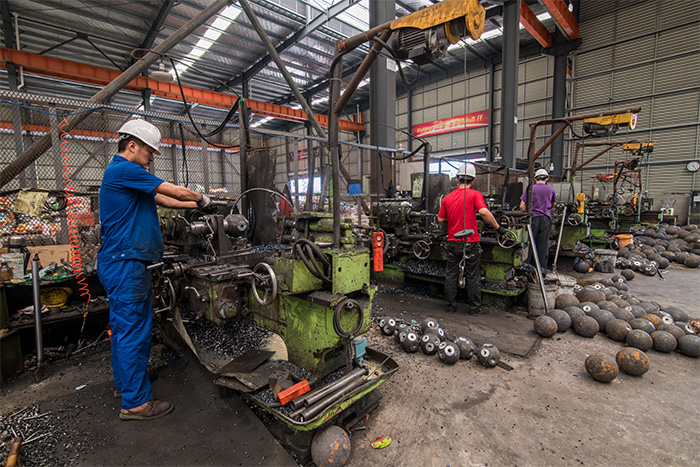 江西網架配件車間