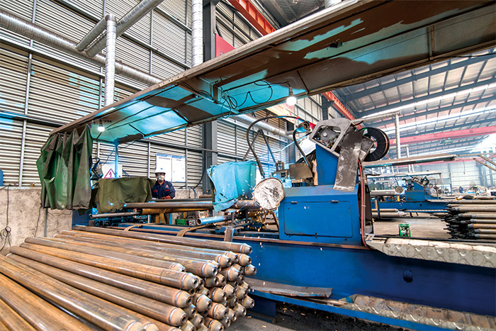 呼和浩特網架桿件自動焊接