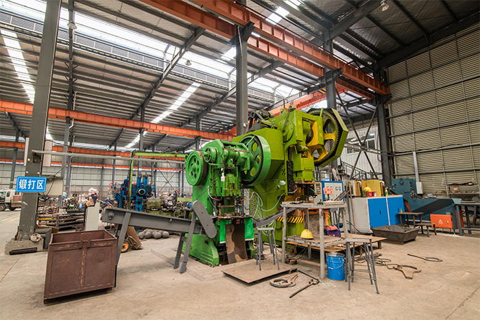 西寧網架配件-錐頭加工車間